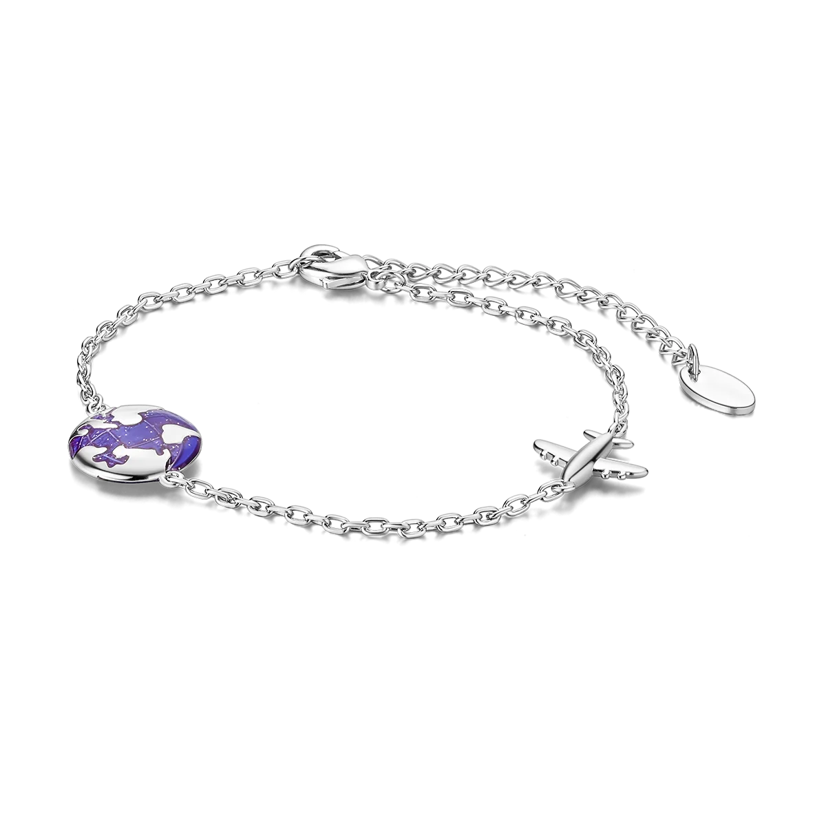 Sterling Silver Charmed Bracelet